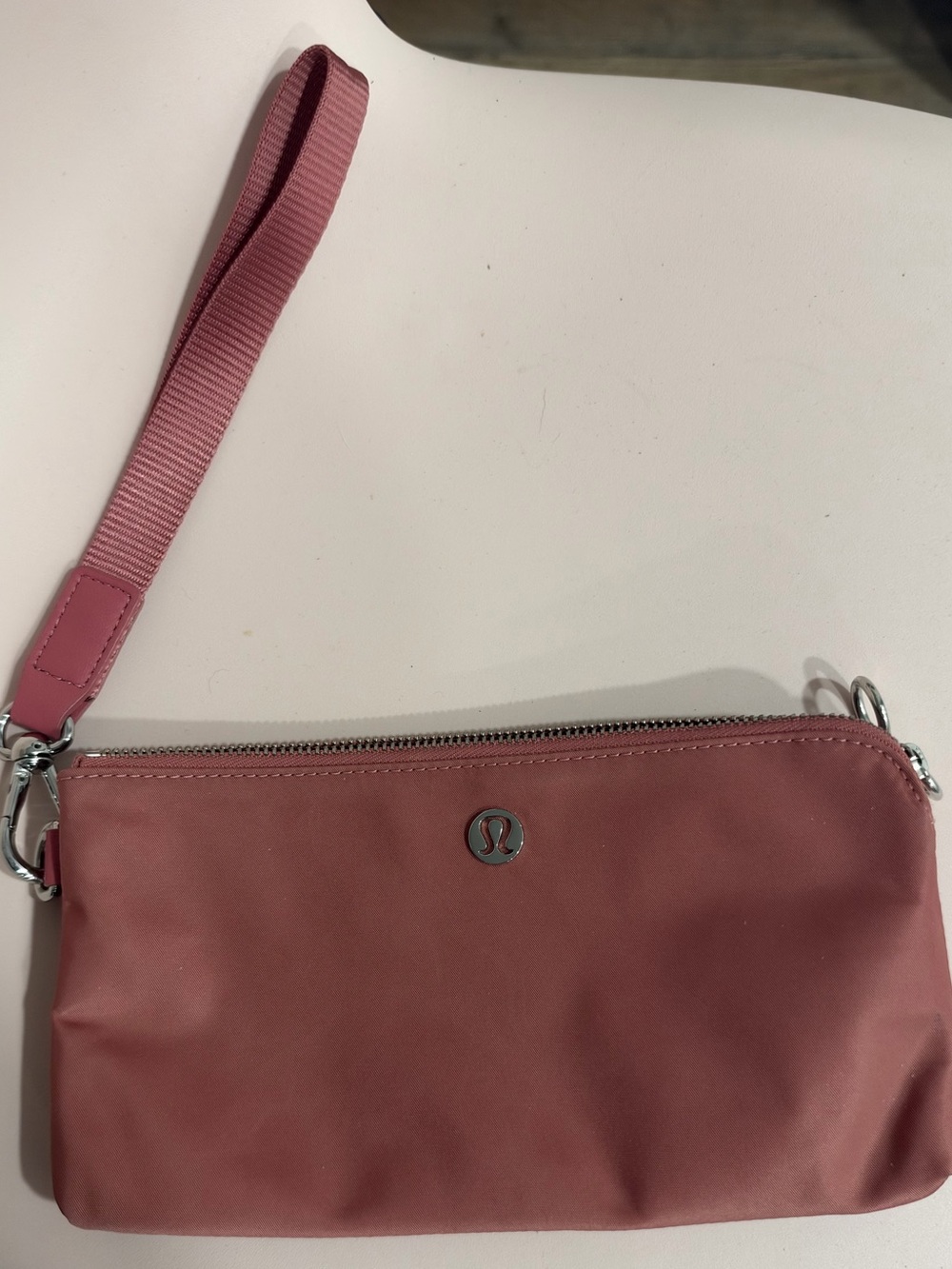 lululemon athletica Dusty Rose Wristlet Pouch